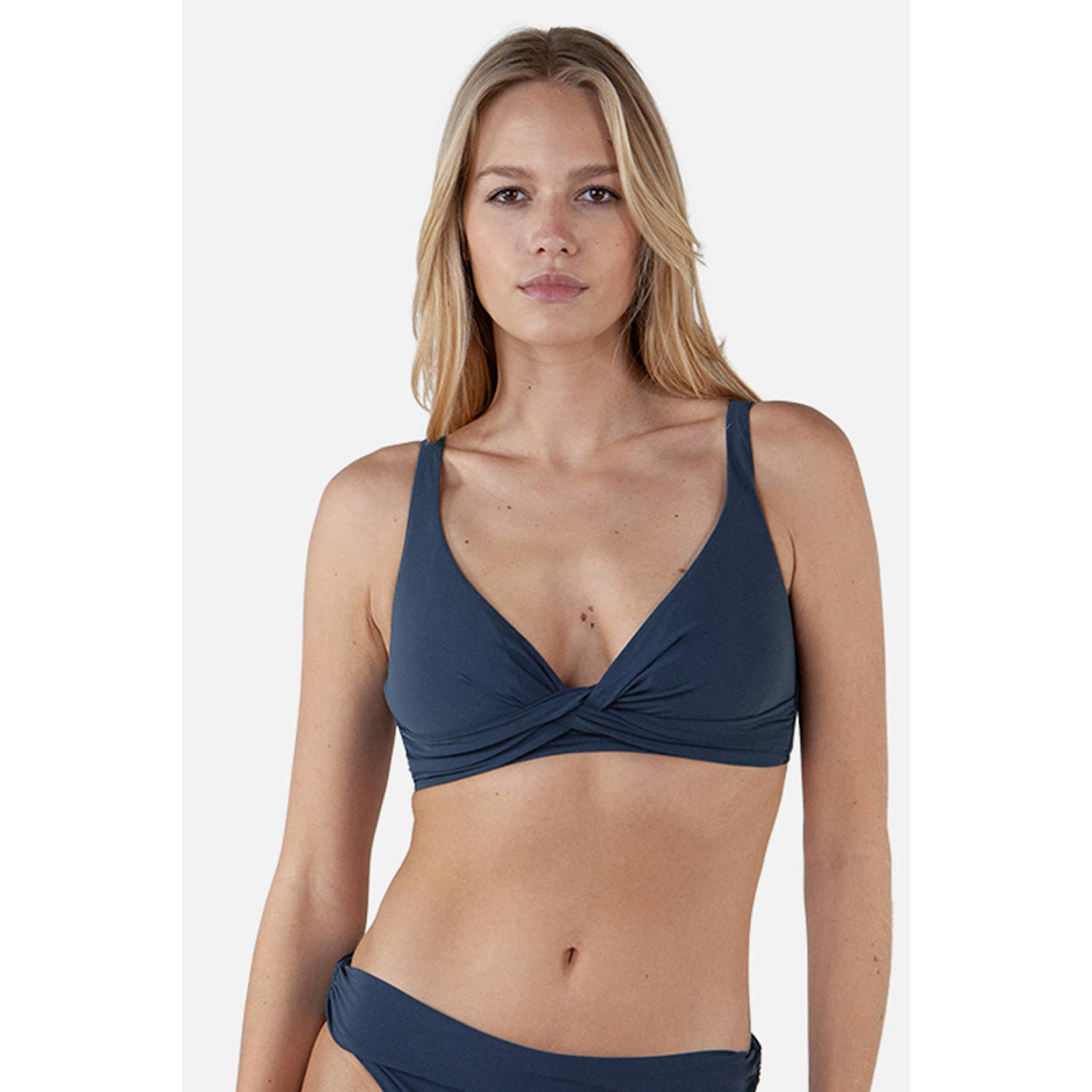 Barts voorgevormde bikinitop Solid donkerblauw