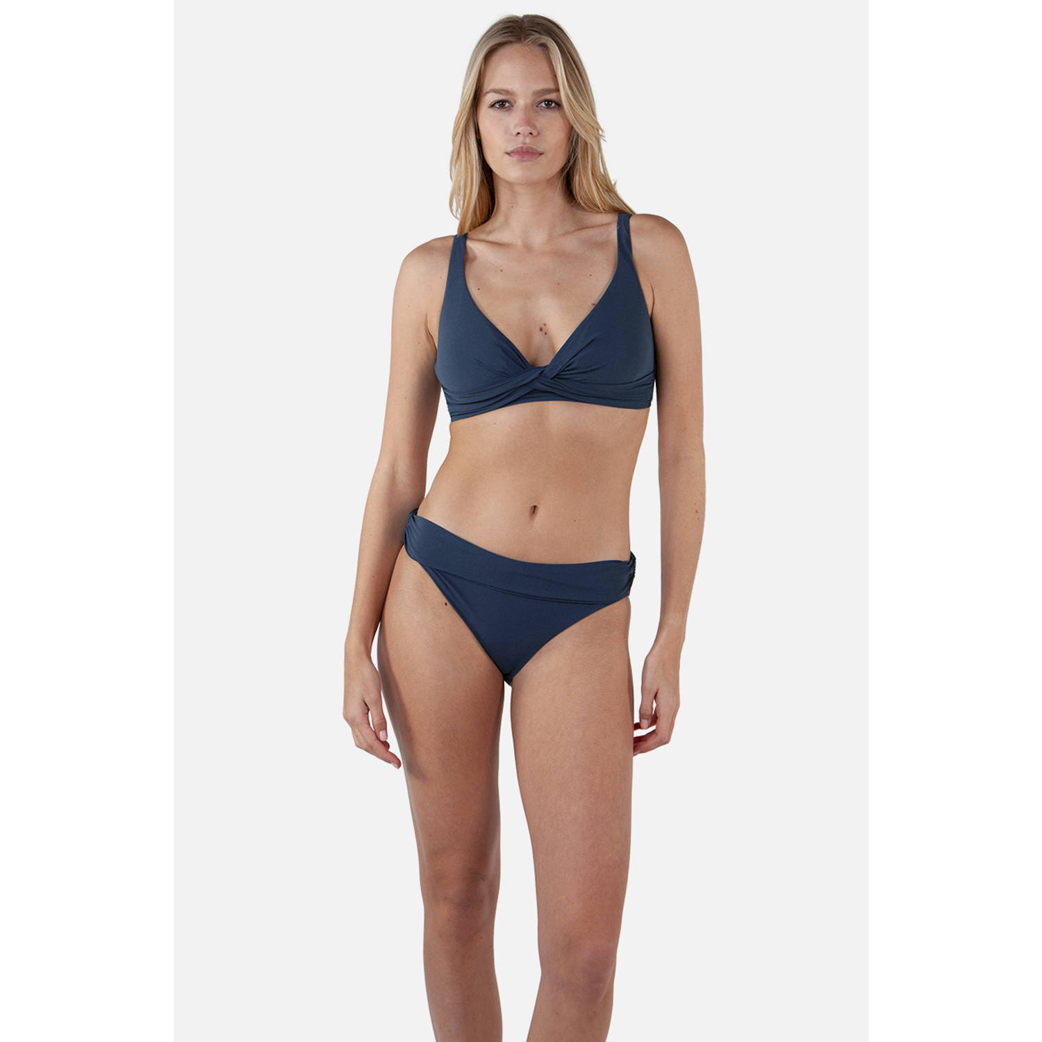 Barts voorgevormde bikinitop Solid donkerblauw
