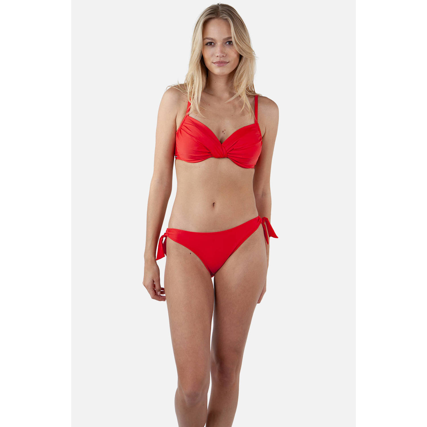 Barts voorgevormde beugel bikinitop Kelli rood