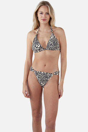 bikinibroekje Nassa zwart/ecru