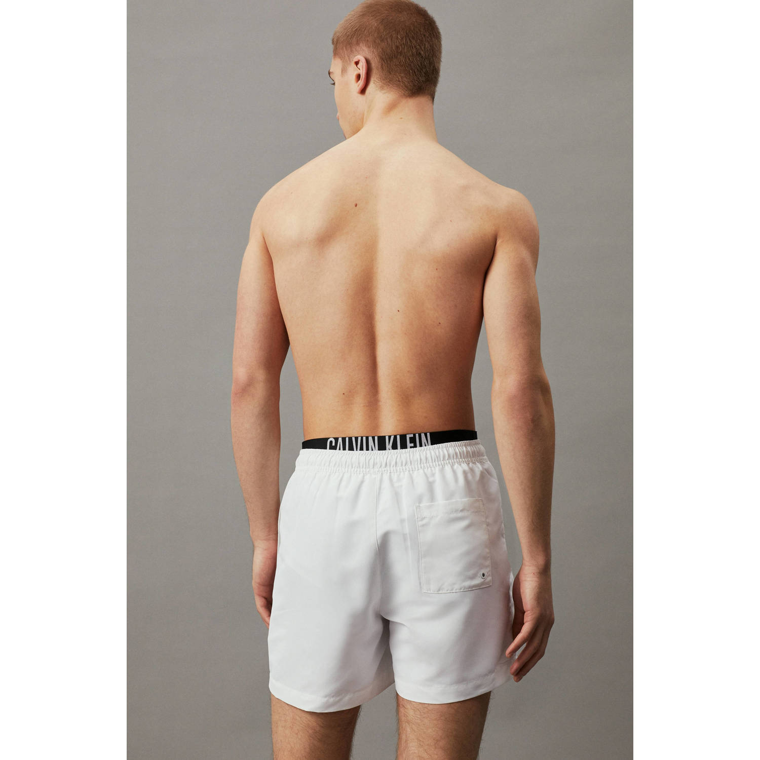 Calvin Klein zwemshort wit