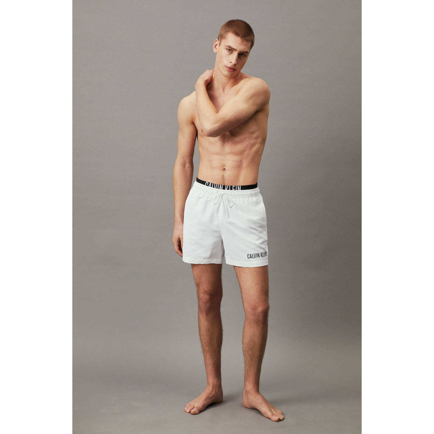 Calvin Klein zwemshort wit