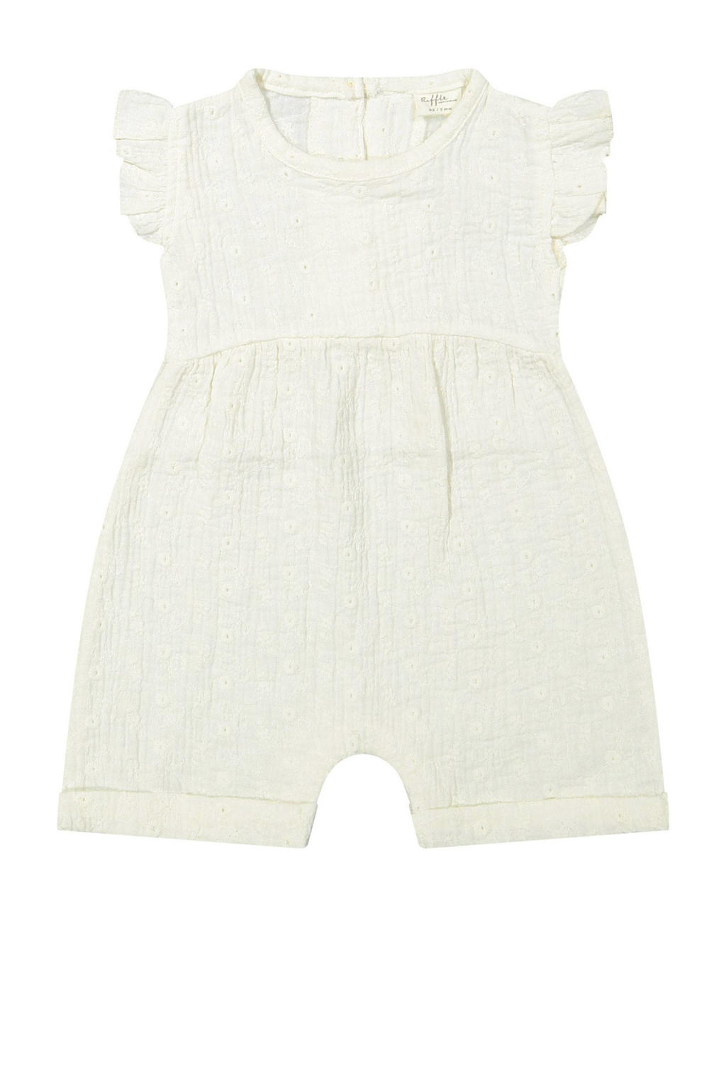Riffle Amsterdam jumpsuit wit
