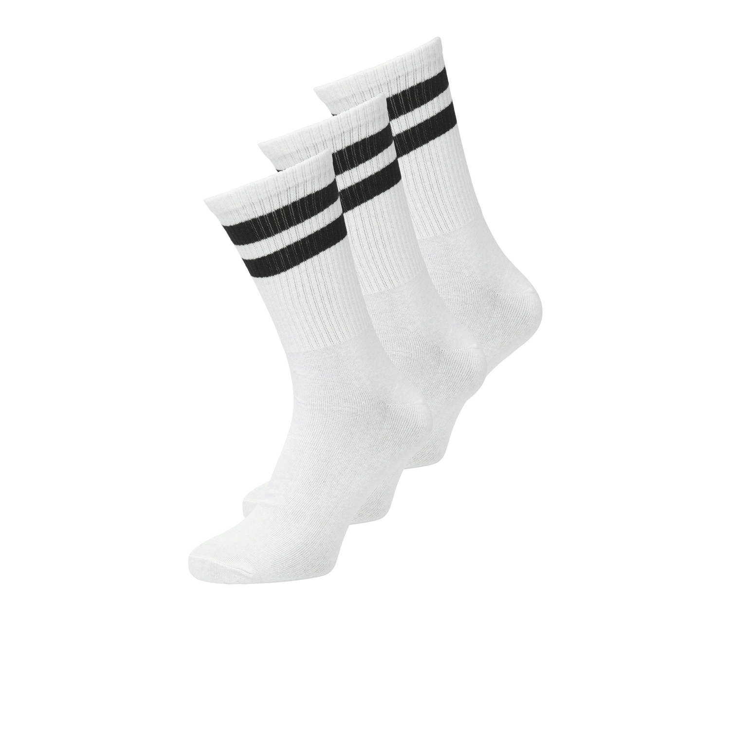 Jack & Jones Vrijetijdssokken JACTRAVIS TENNIS SOCK 3 PACK NOOS (set 3 paar)