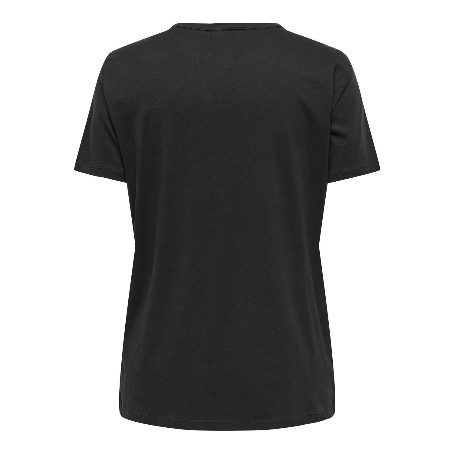 ONLY CARMAKOMA T-shirt CARMIKO met printopdruk antraciet