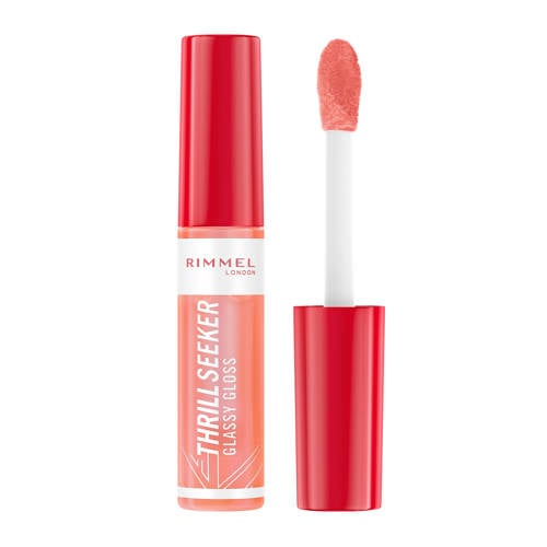 Wehkamp Rimmel London Thrill Seeker Glassy Gloss lipgloss - 250 Peachy Vibes aanbieding
