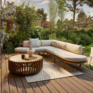 teak loungebank Viveiro 