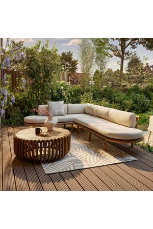 teak loungebank Viveiro
