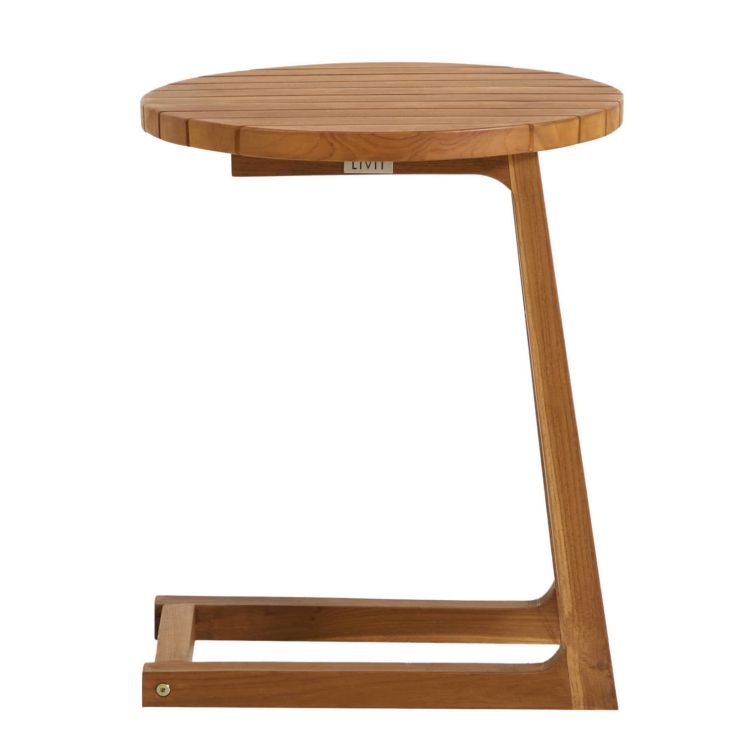 NOUS Garden teak bijzettafel Volta (Ø40 cm)