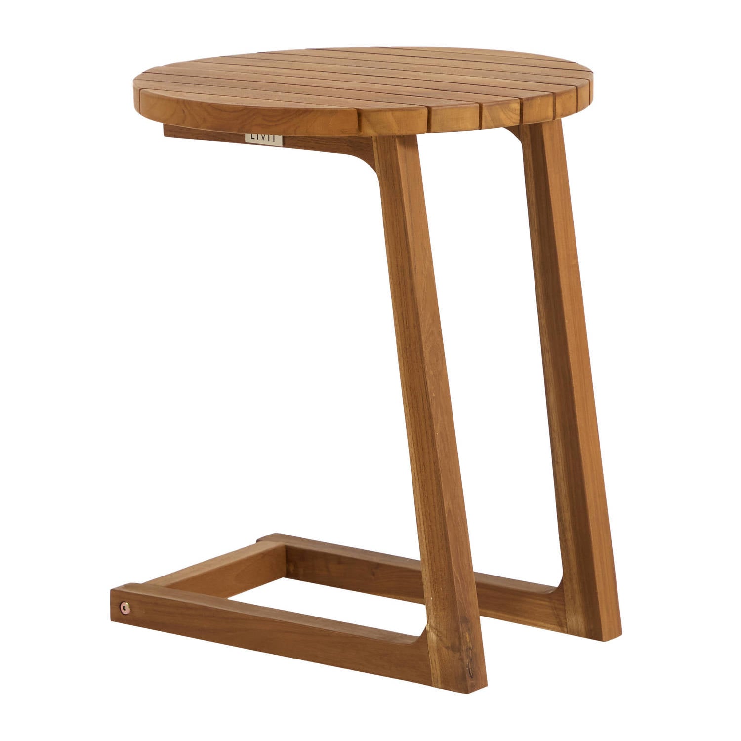 NOUS Garden teak bijzettafel Volta (Ø40 cm)