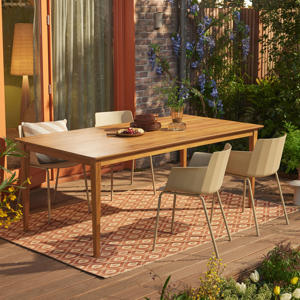 tuintafel Ferrol Teak (200x90cm) 