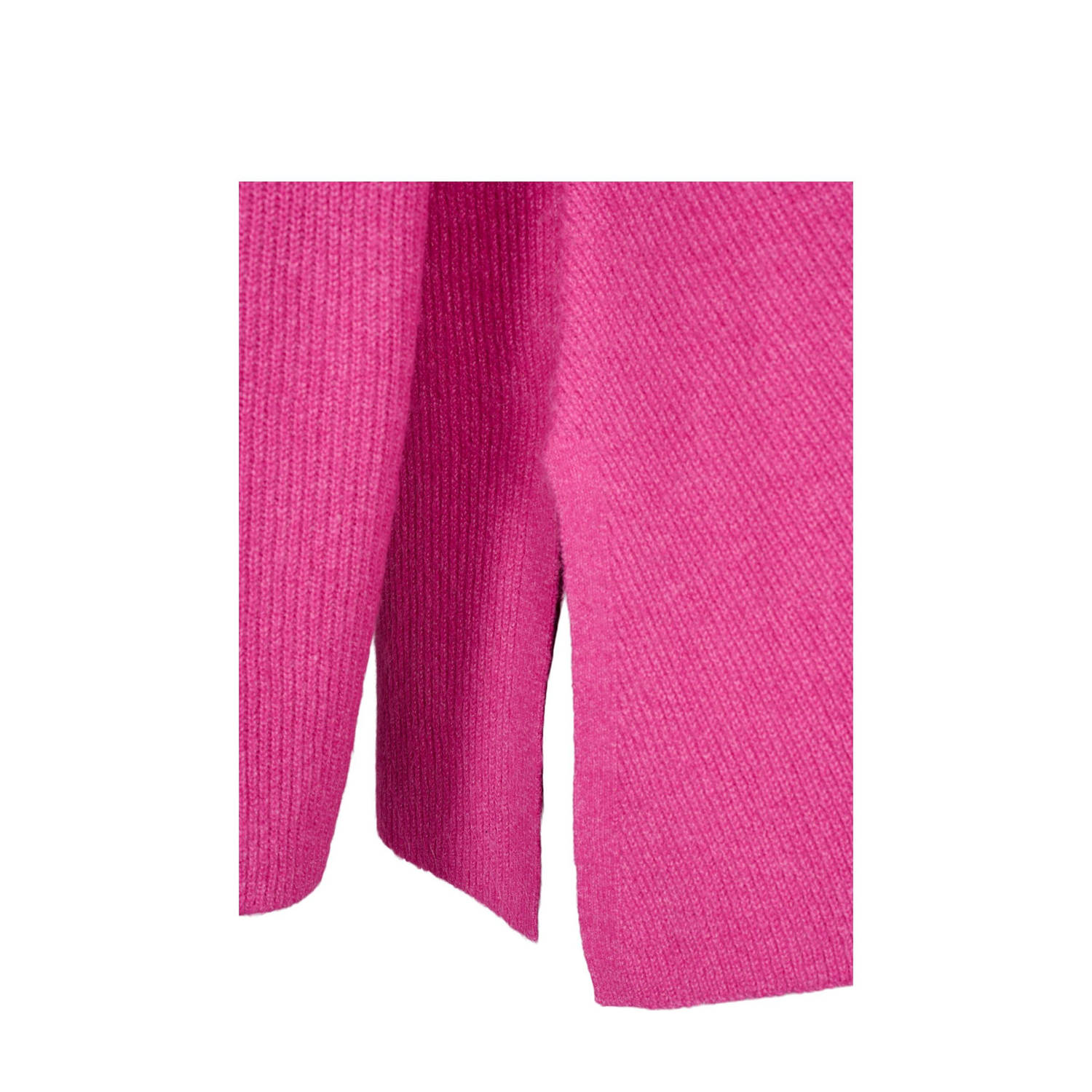Zizzi gebreide trui roze