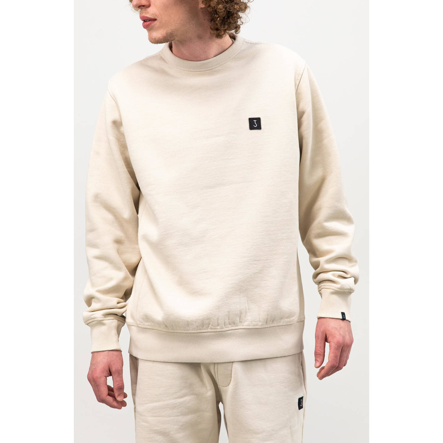 Butcher of Blue Leger Crew Sweatshirt Beige Heren