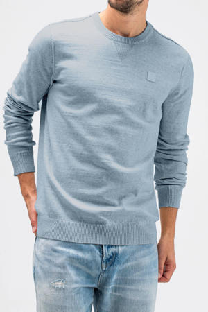 Clifden gebreide trui blauw