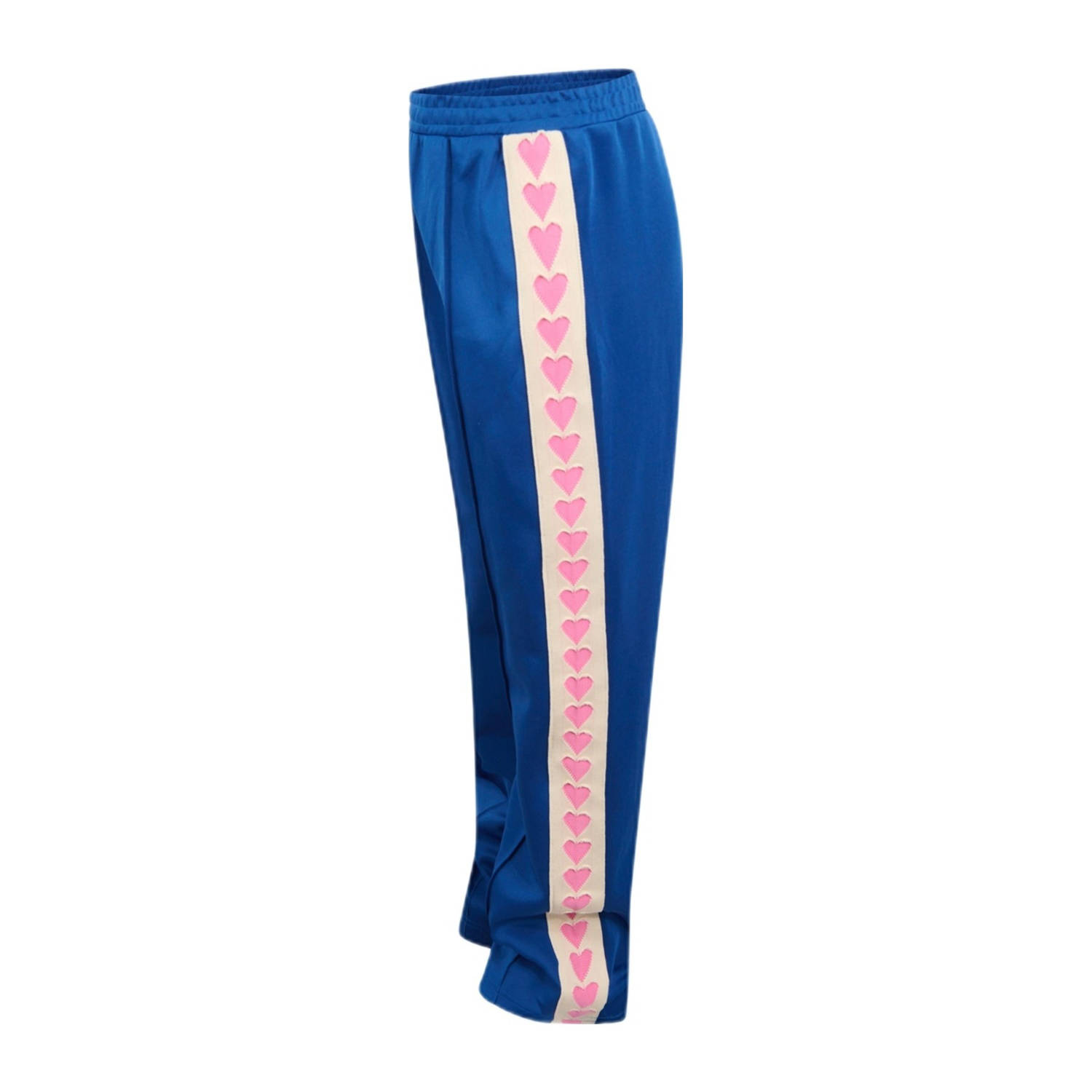 Shoeby straight sweatpant blauw