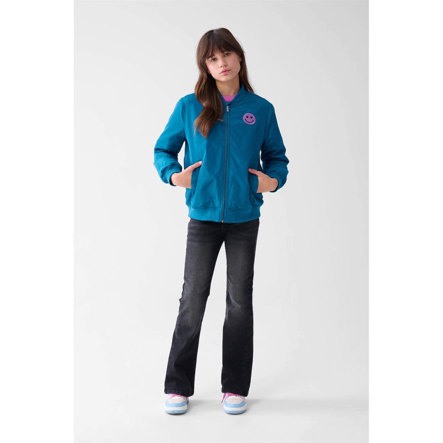 Shoeby bomberjack blauw