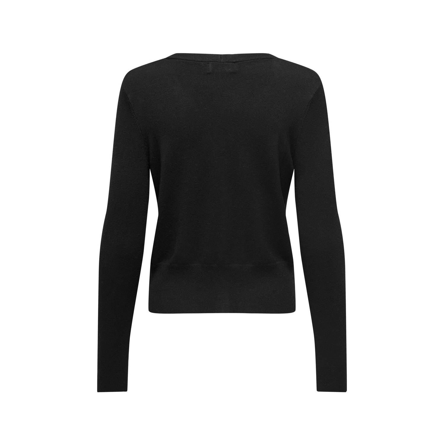 ONLY CARMAKOMA gebreid vest zwart