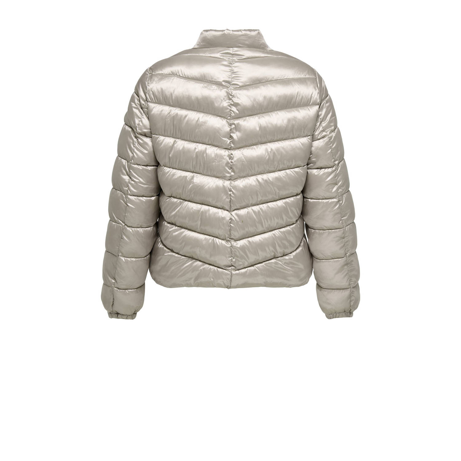 ONLY CARMAKOMA gewatteerde jas quilted champagne