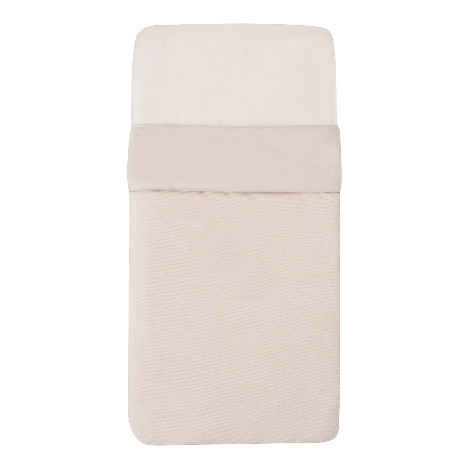 Witlof for kids Tuck-Inn all season ledikantdeken Soft Sand velvet rib