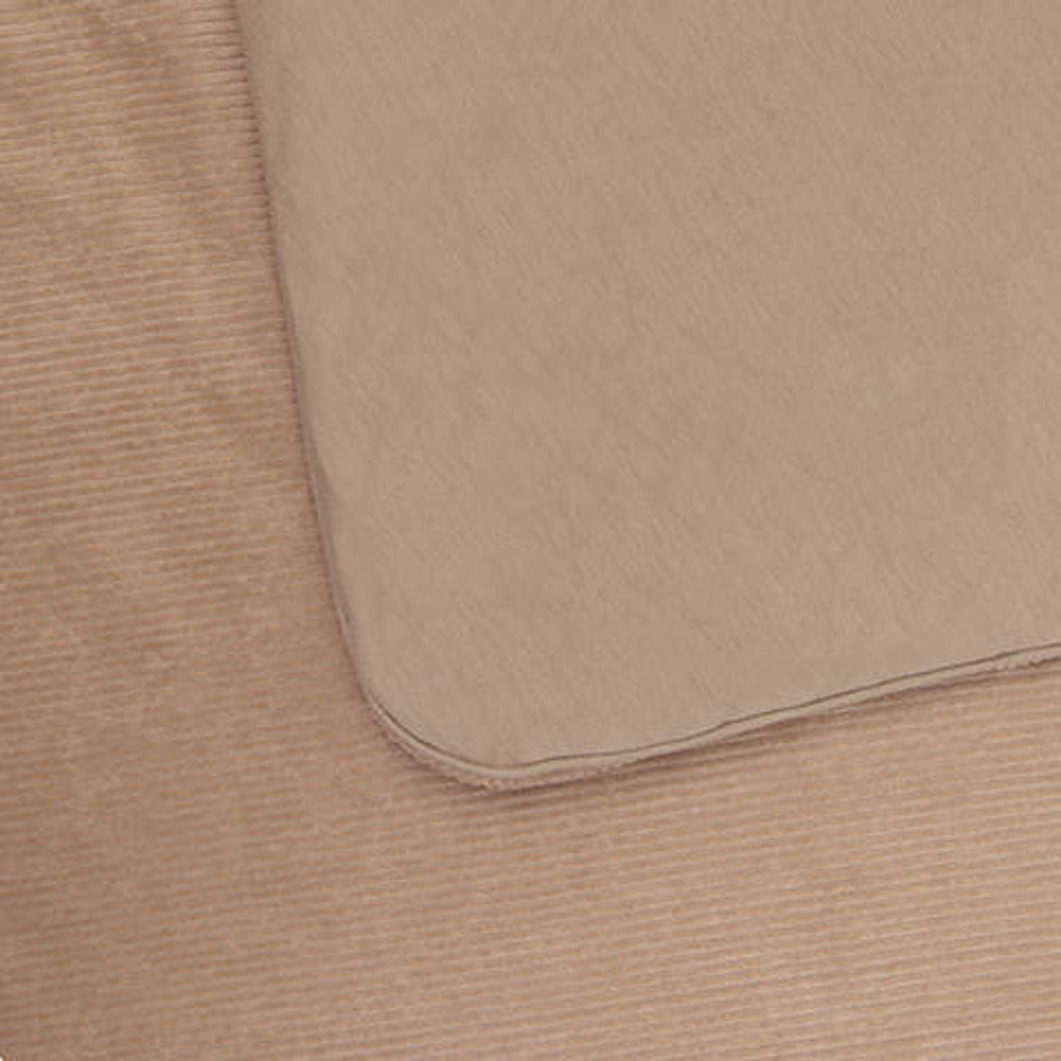 Witlof for kids Tuck-Inn all season ledikantdeken Urban Taupe velvet rib