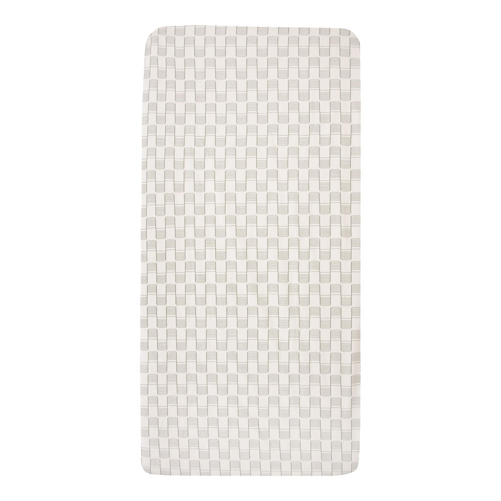 Witlof for kids junior/peuterbed hoeslaken Sticky Stripes