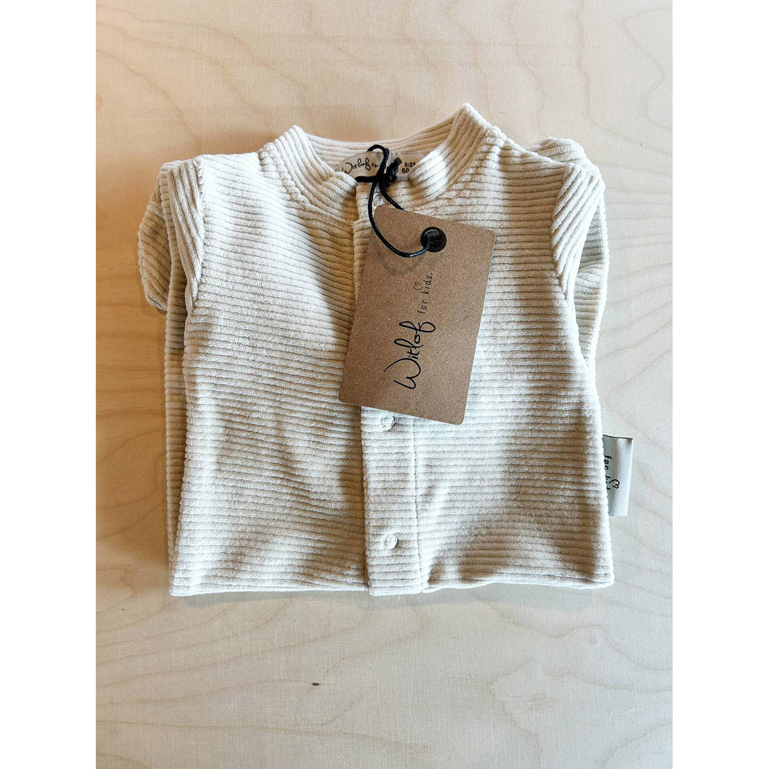 Witlof for kids boxpakje Soft Sand velvet rib