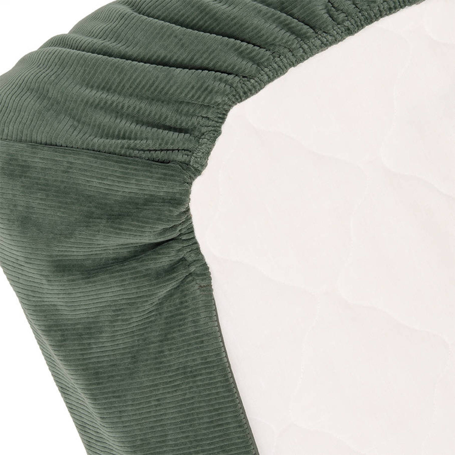 Witlof for kids Tuck-Inn all season ledikantdeken Forest Green velvet rib