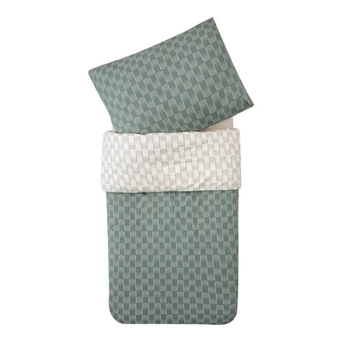 Witlof for kids Tuck-Inn dekbedovertrek 1-persoons Sticky Stripes afbeelding