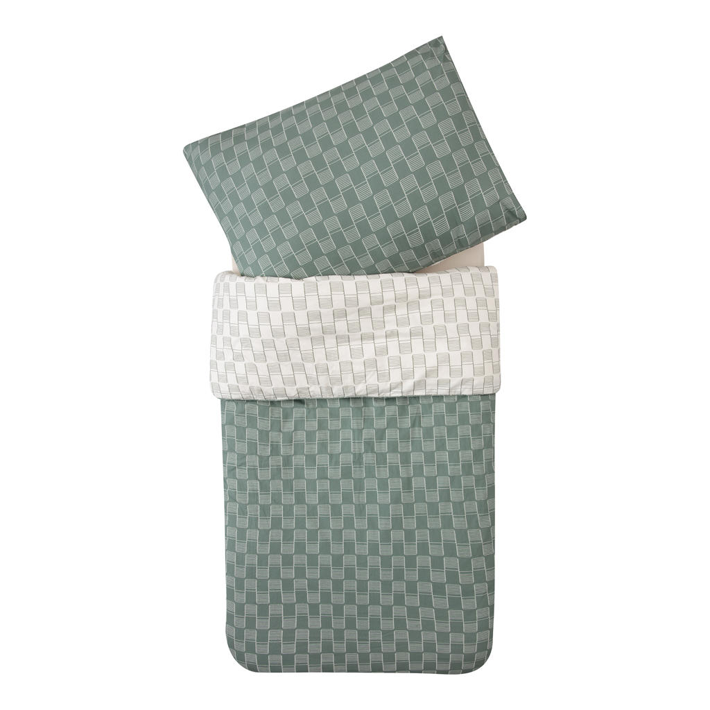 Witlof for kids Tuck-Inn dekbedovertrek kinderbed Sticky Stripes