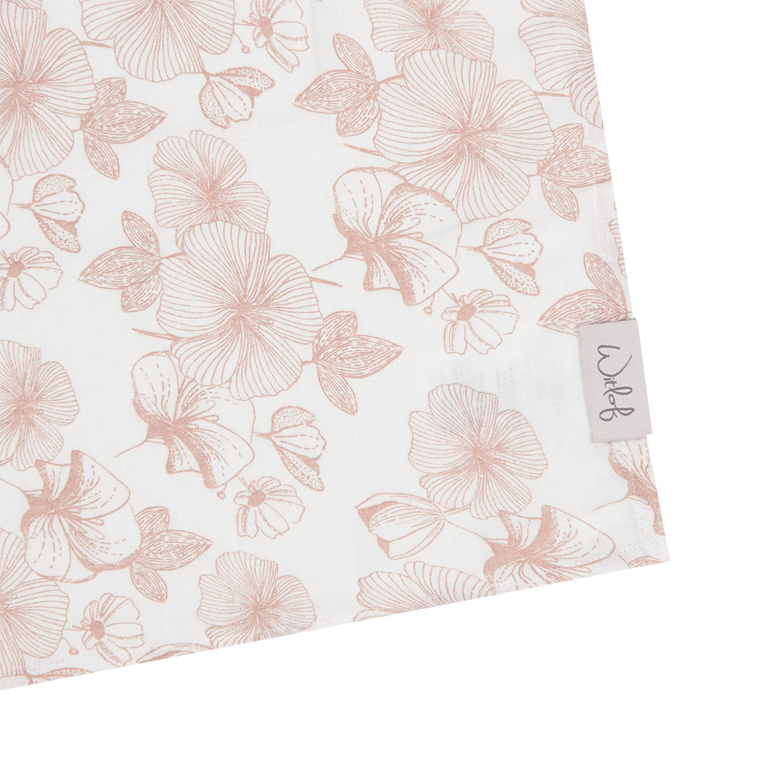 Witlof for kids hydrofiele doek XL Flower Powder