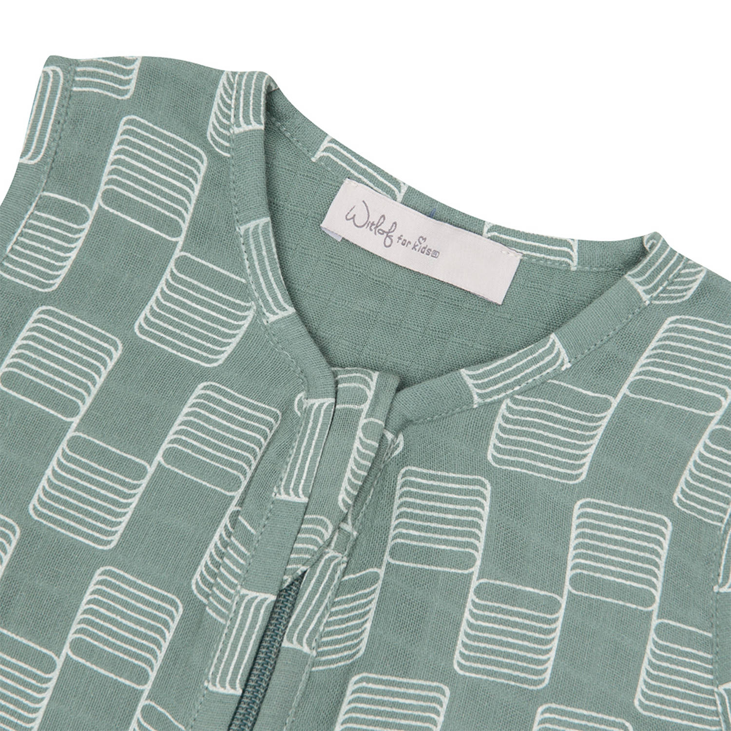 Witlof for kids hydrofiele zomerslaapzak Sticky Stripes