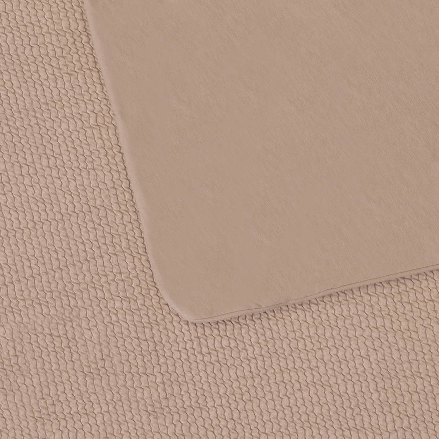 Witlof for kids Tuck-Inn all season wiegdeken Urban Taupe waves