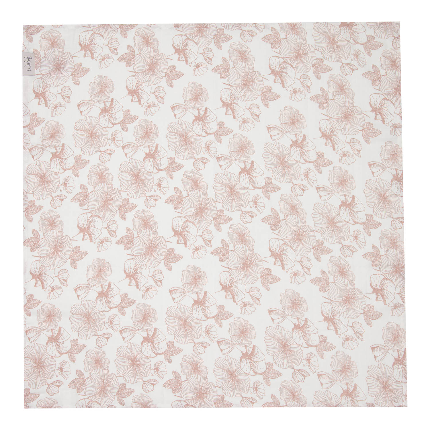 Witlof for kids hydrofiele doek Flower Powder set van 2