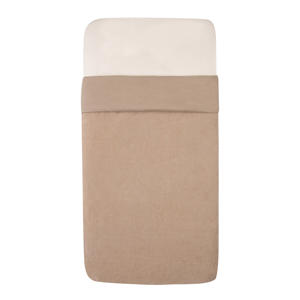Tuck-Inn all season wiegdeken Urban Taupe velvet rib