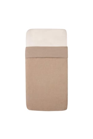 Tuck-Inn all season wiegdeken Urban Taupe velvet rib