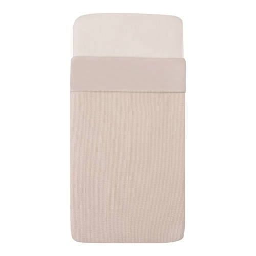 Witlof for kids Tuck-Inn all season ledikantdeken Soft Sand waves afbeelding