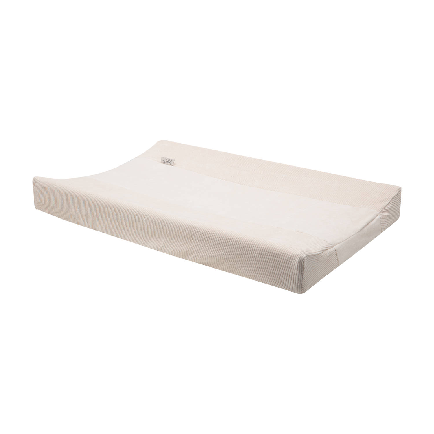 Witlof for kids aankleedkussenhoes Soft Sand velvet rib