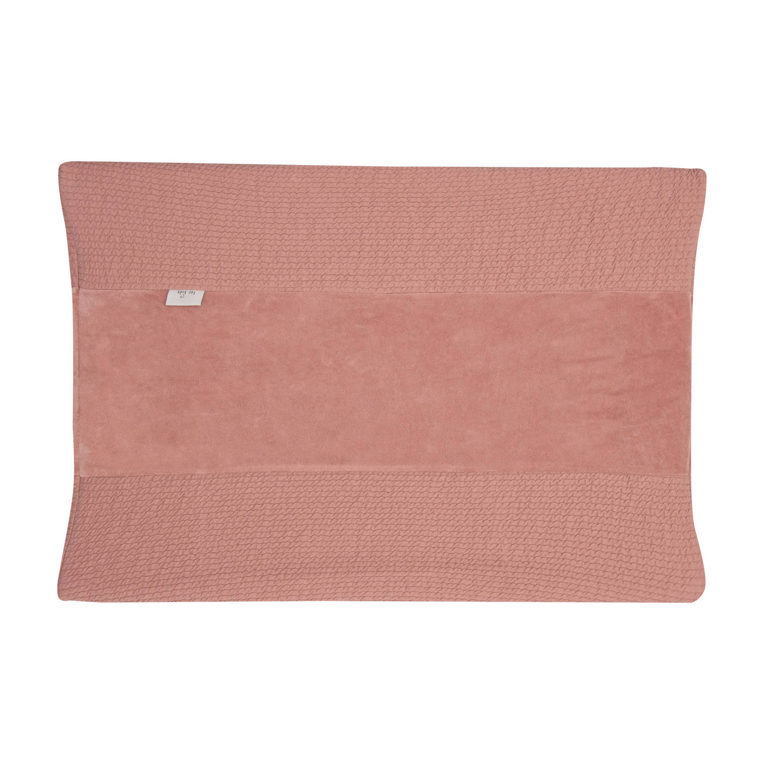 Witlof for kids aankleedkussenhoes Dusty Pink waves