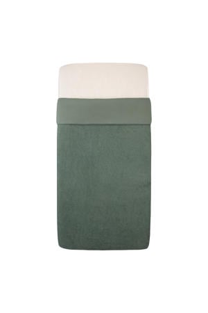 Tuck-Inn all season wiegdeken Forest Green velvet rib