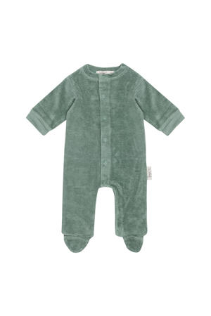 boxpakje Forest Green velvet rib