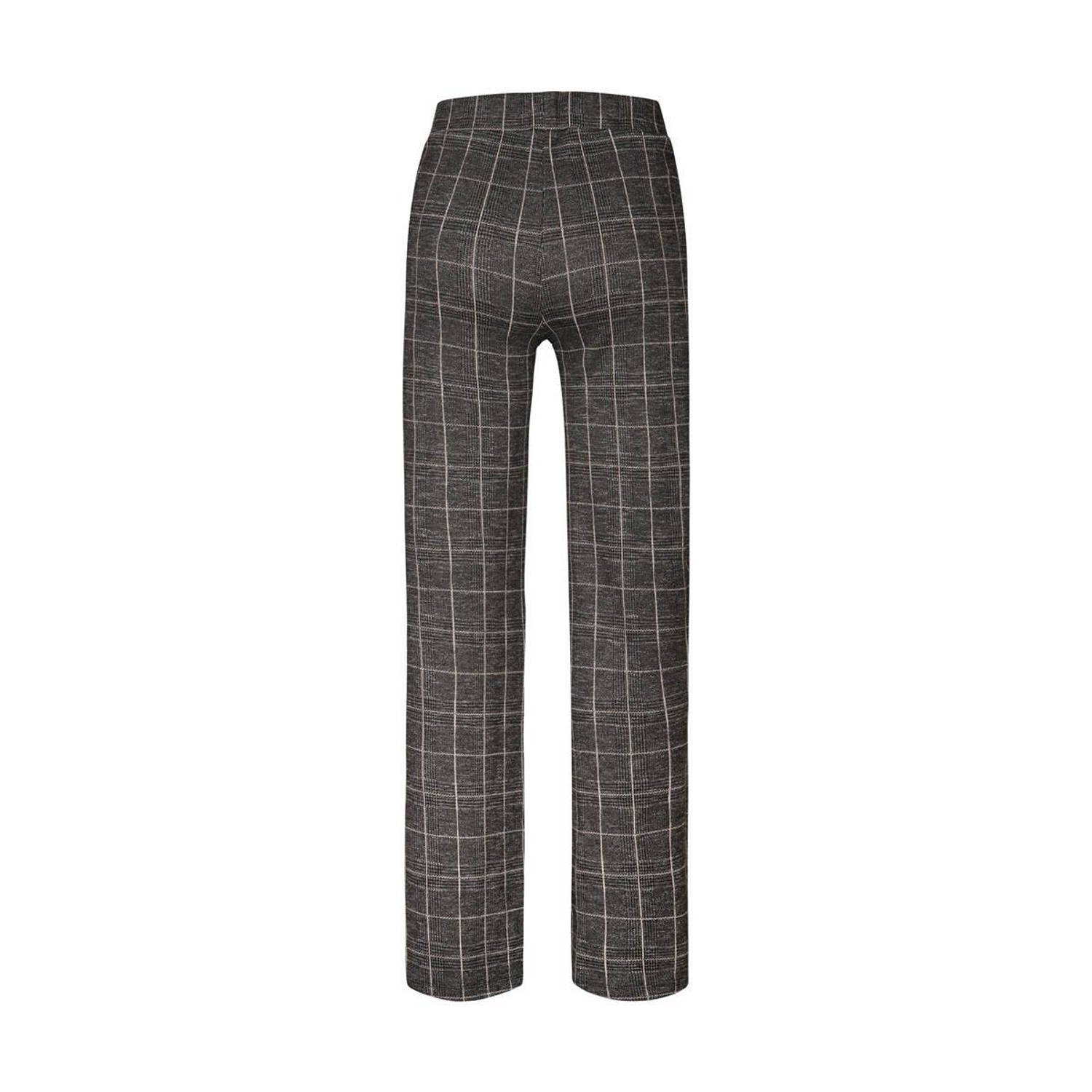 Miss Etam wide leg pantalon grijs lurex