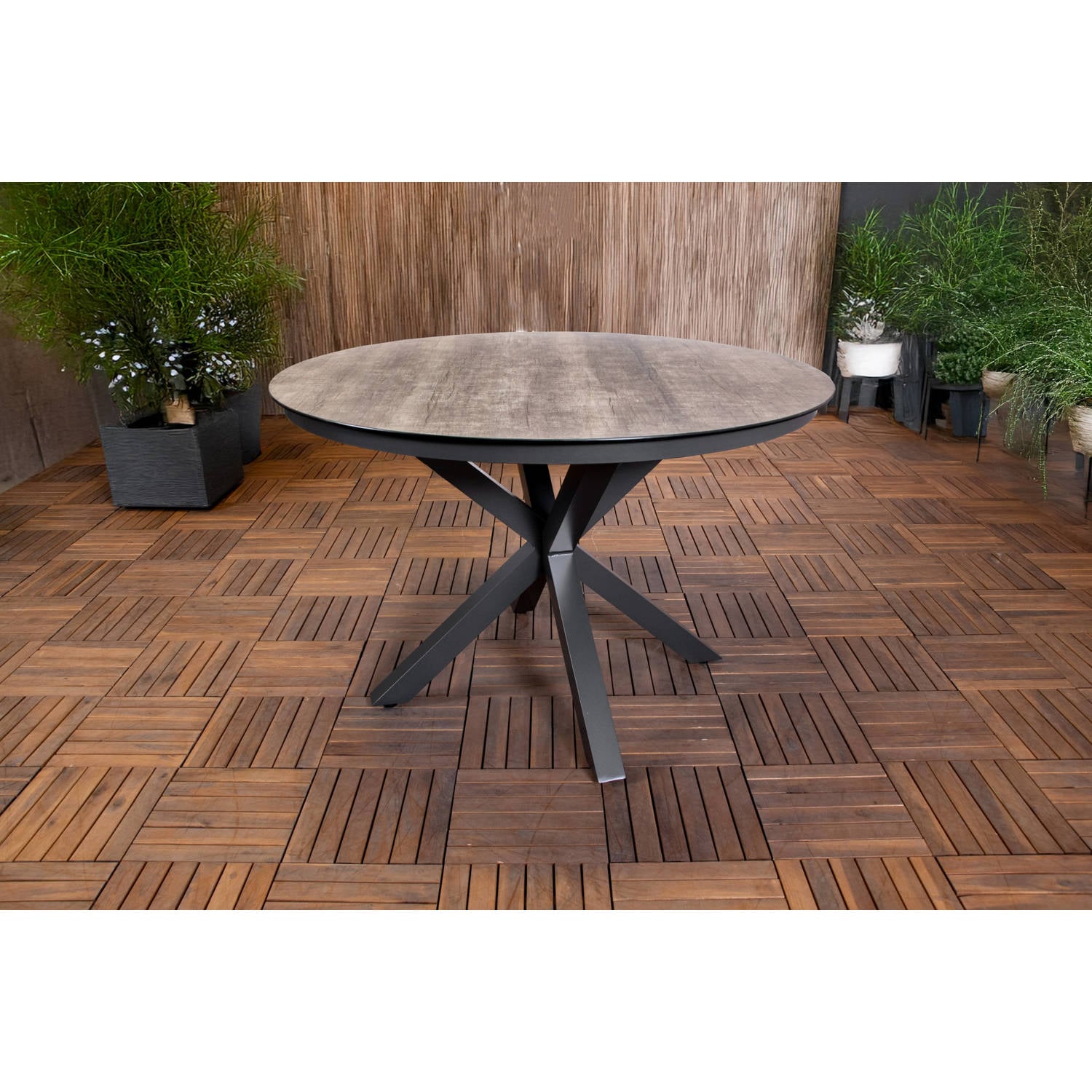 SenS-Line tuintafel Donna keramiek rond (Ø120 cm)
