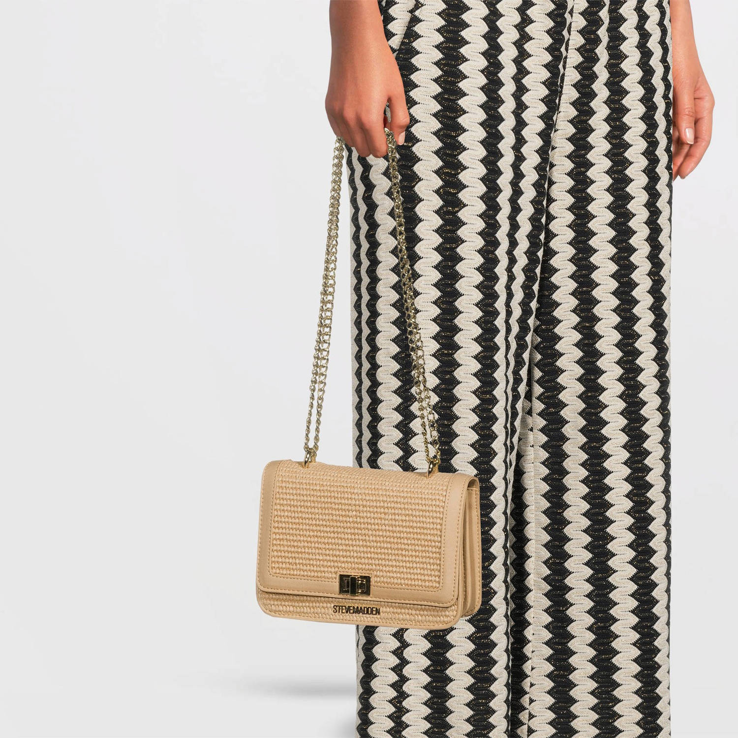 Steve Madden crossbody tas Bbigmona naturel