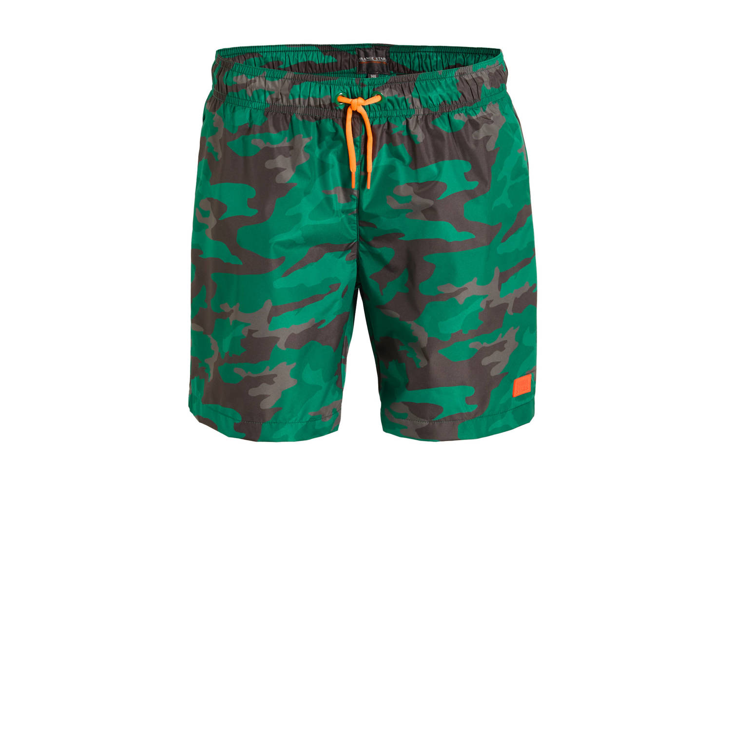 Orange Stars zwembroek camo groen