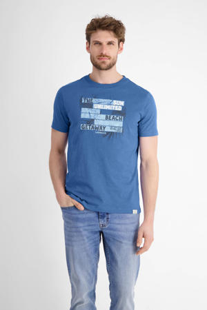 T-shirt blauw