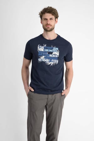 T-shirt donkerblauw