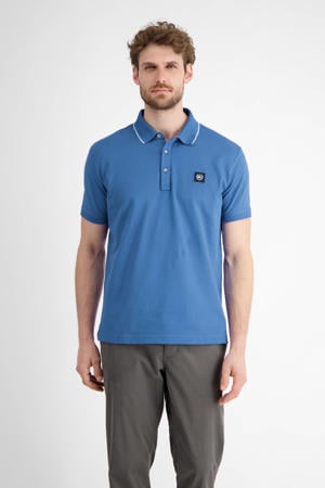 regular polo blauw