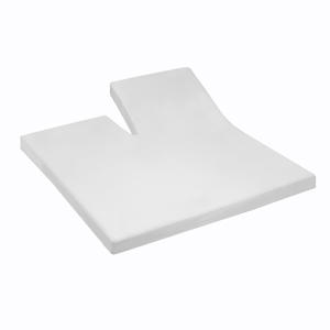 jersey hoeslaken topmatras - wit (15 cm hoog)