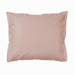 katoen satijnen kussensloop roze (set van 2) (60x70 cm cm)