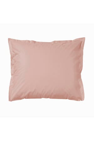 katoen satijnen kussensloop roze (set van 2) (60x70 cm cm)